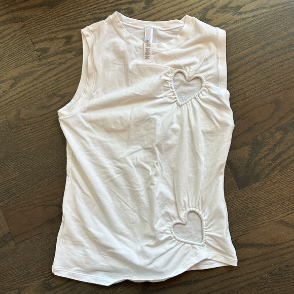 Skims white Heart Cutout tank M - Picture 3 of 5